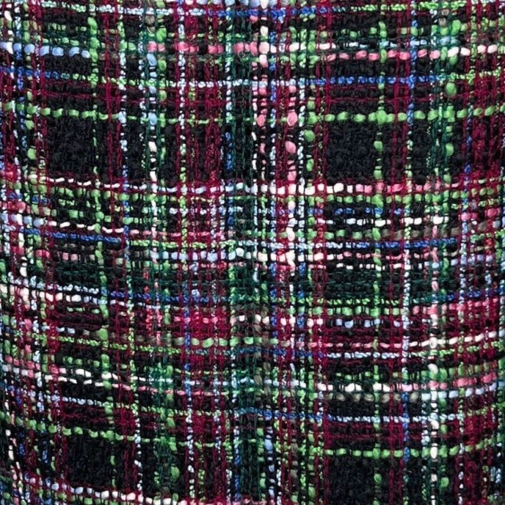 Talbots Skirt Womens 8 Petite Black Green Pencil Skirt Straight Preppy Colorful - Picture 5 of 7